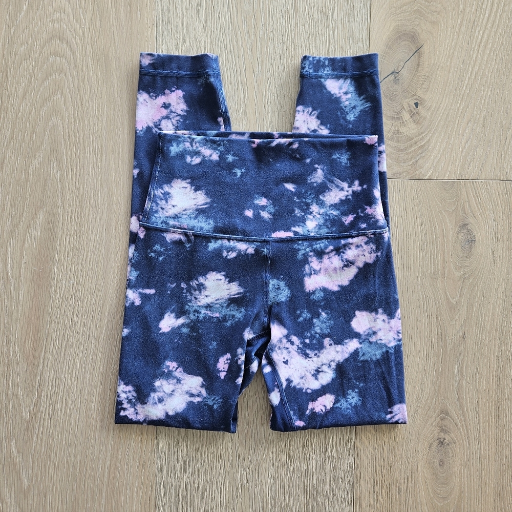 Lululemon Align 25" Leggings Blue & Pink Size 4